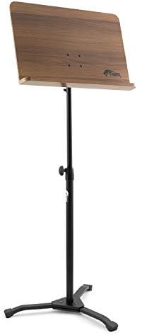 TIGER MUS35-PRO Orchester-Notenpult mit professioneller , robuster Metallbasis, ideal für Schulen, Orchester und Kirchen