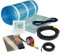 Flexithermo™ Kit complet de chauffage au sol électrique standard I Puissance de chauffage 150 W/m² (18 m x 0,5 m ; 9 m²) Chauffage au sol électrique pour sols de tous types I avec thermostat numérique
