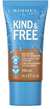 Rimmel Kind + Free Moisturising Skin Tint Foundation, Latte 410