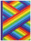 RNKVERLAG 46806 - Notizbuch „Colorful Life“ in DIN A4 blanko, mit 96 Blatt 70 g/m², 1 Stück