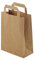 GREENBOX Umweltschonende Papier Tragetaschen groß I Papiertüten Geschenktüten Papiertragetaschen biologisch abbaubar, kompostierbar I 25 x braune Papier Tüten 32 x 12 x 40 cm