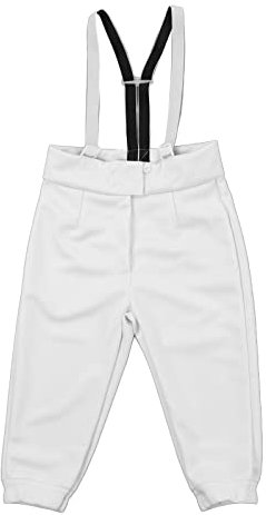 VBESTLIFE Fechthose, Stichfestes Gewebe 350N Elastische Feinnähte CFA-zertifizierte Unisex-Profi-Fechttrainingshose (44 Größe 155‑160 cm 45 kg)