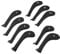Deluxe Long Neck Zip Graphite Iron Covers
