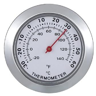 43mm Zigarren Luftfeuchtigkeit Detektoren Hygrometer Thermometer Genaue Tragbare Mini Mechanische Humidoren Hygrometer Analog Hygrometer Thermometer für Zigarren Humidoren