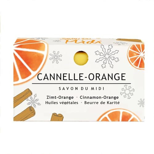 Savon du Midi Seife mit Karitébutter, Zimt-Orange, 100g (10)