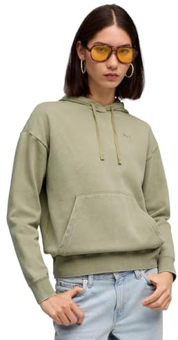 PUMA Unisex ESS Elevated Relaxed Wash Hoodie FL Kapuzenpullover (1er Pack)