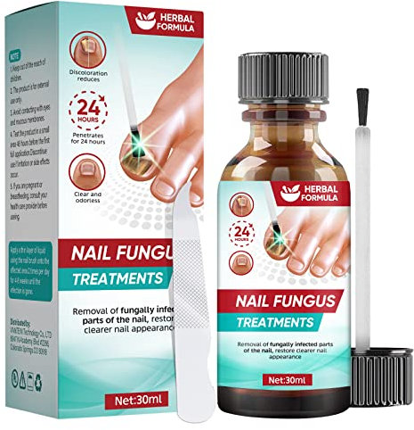 Fungal Nail Treatment, Extra Strong Nail Fungus Treatment for Toenail, Toe Nail Fingernail Repair Solution with Tea Tree Oil