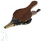 Extincteur – Soufflet pour foyer, soufflet à bois d'intérieur pour foyer | Ventilateur de cheminée avec ruban de suspension, buse en métal, excellent outil pour cheminée, foyer, poêle à bois,