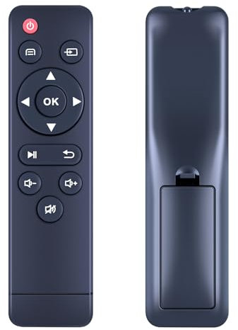 TCNOUMT Nouvelle télécommande de Rechange Compatible avec iTJQ TJQ AuKing Woohug Vamvo IGRR CiBest Native Home Theater Entertainment TMY Mini Projecteur Portable PVO Mini Vidéoprojecteur wepvo PVO