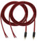 sourcing map 2 Pcs RCA to Bare Wire Open End Audio Cable, 9.8ft (3 Meter) 14AWG Gold Plated Audio Cable, RCA Extension Wire for Guitar, Speakers