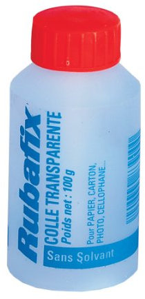Rubafix 839000 Colle avec Pinceau 100 g Transparent