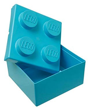 LEGO Storage 853382 2*2 Turquise Food Box