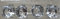 Unbekannt 4 Stück (1 Set) Servietten Ringe Serviettenhalter Serviettenring Glas Glasdiamant Kristall Tischdekoration