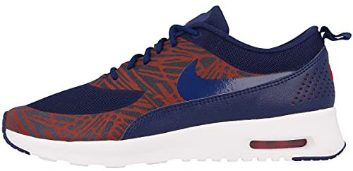Nike Damen WMNS AIR MAX THEA Print Sneakers, Blau (402 LYL BL-Unvrsty RD-White), 38.5 EU