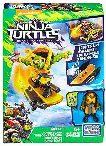 Mega Bloks - Teenage Mutant Ninja Turtles: Out of The Shadows - Mickey Turbo Board (Dpf76)