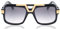 CAZAL LEGENDS 664/3 BLACK KT GOLD/GREY 56/18/140 Herren Sonnenbrillen