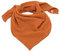nanito Schal Halstuch Babyhalstuch Kinderschal Musselin Musselintuch Farbwahl Kinder Kinderhalstuch Baby Junge Mädchen Spucktuch Tuch 100% Bio Baumwolle 45 x 45 cm (orange)