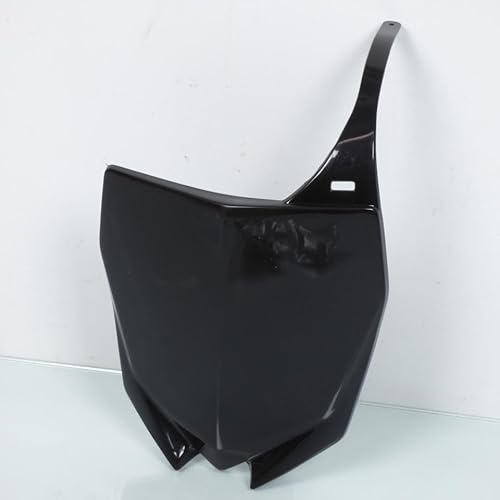 nummernschild frontplatte scheinwerfer cross ufo schwarz für motorrad yamaha 125 yz 2015-2019
