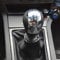 Hacreyatu 6 Gang Schaltknauf Schalthebel Gamasche Stiefel Leder für Opel Opel Vectra C Vectra B Corsa Astra 2002 2003 2004 2005 (6 Gänge)