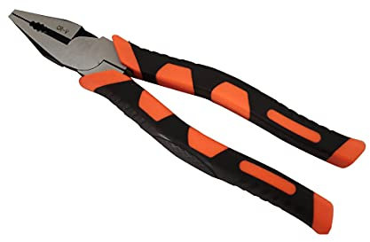 9 Inch CR-V Universal Combination Pliers, Wire Nail Copper Wire Cutting Pliers Combi Plier, 1 Pcs