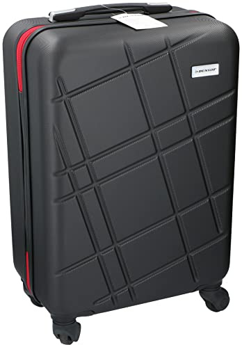 DUNLOP Reisekoffer- Handgepäck Koffer - 49x36x18cm - Mit Schloss und Reißverschluss - Trolley