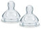 Tigex Autonomie+ Babyschnuller Anti-Colic Weithals-Sauger +12 Monate 2 Stück, durchsichtig