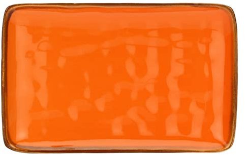 Thun Rose & Tulipani - Vassoio rettangolare 27x19 cm Concerto Arancio