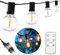 Lumiled LED Lichterkette Außen Dimmbar 15,2M 30x Glühbirnen Innen 230V IP44 G45 30er Birnen Lichterketten Warmweiß 3000K für Garten Party Hochzeit Terrasse Outdoor Balkon Deko