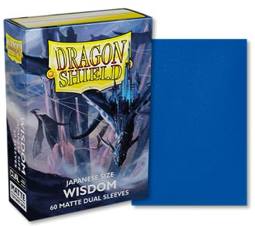 Dragon Shield Japanese Size Dual Matte Sleeves - Wisdom (60)