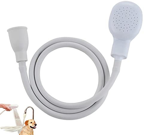 Bitong Pommeau De Douche Haute Pression, Pommeau De Douche pour Lavabo, Douchette De Salle De Bain avec Tuyau, Pulvérisateur De Robinet pour Animaux De Compagnie, pour Laver Les Cheveux