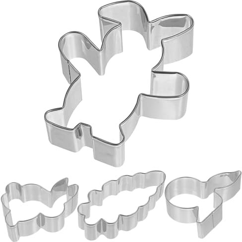Alipis 4 Stück Ausstechformen Keksausstecher Keksherstellungswerkzeug Ausstechformen Backen Ausstechformen Zum Backen DIY Ausstechformen Ausstechformen Für Zuhause