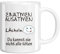 Tasse aus Keramik, Kaffeetasse, Keramikbecher mit Motivdruck, Beidseitig Bedruckt, Text Gravur-Einatmen Ausatmen Lächeln Du Kannst Sie Nicht Alle Töten, Geschenk für Liebhaber und Freund