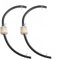 Adunsiaoto Motorrad Inline-Kraftstofffilter-Kit, Motorrad-Benzinfilter, Inline-Benzinfilter, Universal-Kraftstofffilter, Moped-Dieselfilter Für Autos, Motorräder, Rasenmäher, Scooter(Beige)