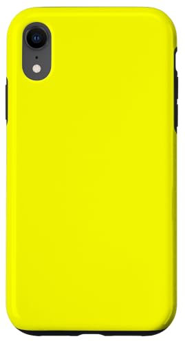 Handyhülle neongelb neonfarbene gelb Hülle für iPhone XR