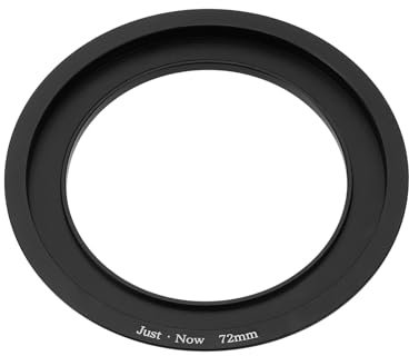 Be In Your Mind 1Pc Camera Filter Ring Adapter Metal Upgrade Ring Wide Angle Adapter Ring Threaded Filter Accessory 72mm to 100mm Compatible with LEE 4 * 4 4 * 5.65 Filter System