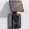QIBOX Doorbell Solar Charger Compatible with Video Doorbell 2nd - 2020 Release, Efficient Wireless Solar Panel, Adjustable Mounting Bracket Accessories for Doorbell Camera