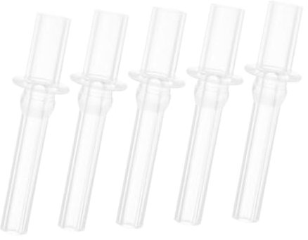 5pcs Silicone Bottle Straw Tips for Boy Girl Reusable Replacement Straws for Bottles Sippy Cups Safe Drinking Straw Tips for Boy Girl Bottles