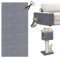 Trimmbare Selbstklebend Kratzteppich Katze Wand kratzschutz Sofa Katze Schutz Katzen kratzmatte Teppich bedeckt 40X400CM Katze Couch Schutz von DIY Katze Krallen katzenteppich (Hellgrau, 40 * 400cm)
