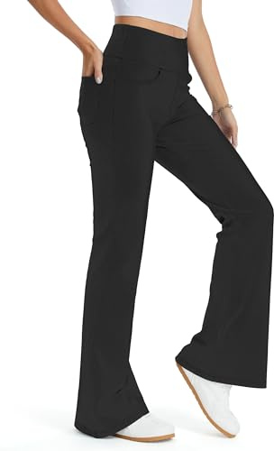 THE GYM PEOPLE Jeans Bootcut Donna Vita Alta Stretch Jeggings Zampa