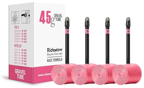 4er‑Pack TPU-Innenschläuche – Ultraleicht 700×18–32C & 32–47C Fahrradschläuche mit SV (Sclaverand/Presta-Ventil) 45/65/85mm – ideal für Rennrad & Gravel‑Bike