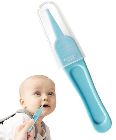 Nasenreinigungspinzette, Nasenpinzette für Babys, tragbare sichere und effektive Zange, runde Pinzette, Reinigungszubehör für Gehörgänge, Nasengänge