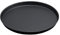 Contacto Pizzablech aus Schwarzblech, ∅28 cm, 2,5 cm hoch, gebördelter Rand, Gastro-Qualität, nicht spülmaschinengeeignet