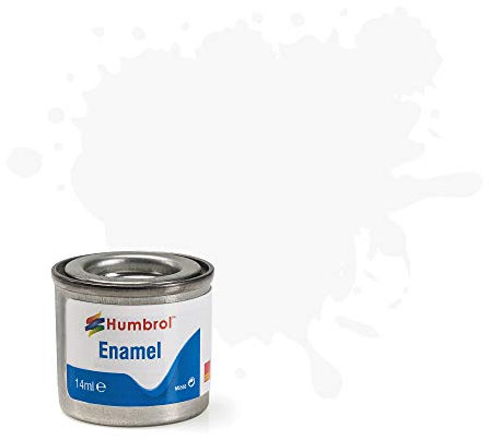 Humbrol Model Paint - AA0388 No 35 Gloss Varnish - Gloss - Tinlet No 1 (14ml), Enamel Paints for Models, Plastic, Metal, Wood, Glass, Ceramics and More, Enamel Touch Up Paint - Paint Tin for Craft