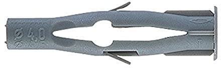 Fischer 2995806 Fu Dübel für Gipskarton, 6 x 35 mm, 100 Stück