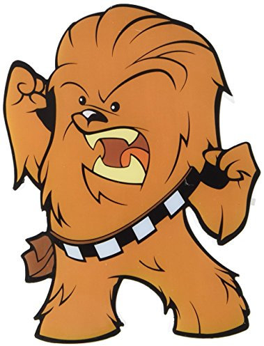 3D light FX Star Wars Chewbacca 3D Deco Mini-Sized LED Wall Light