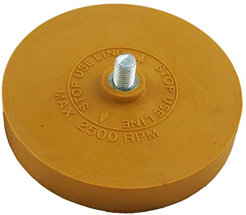 Starchem Caramel Stripe Removing Wheel Moulding Rubber Decal Drill Insert Bit Eraser Tool Max. 2500 RPM 5/16 Thread