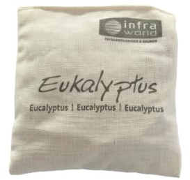 Infraworld Duftkissen Eukalyptus Kräuterkissen Saunazubehör Biosauna S2275-2