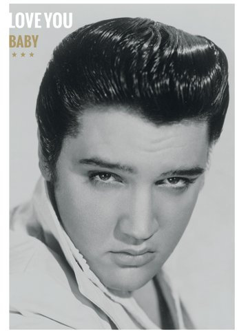 modern times 10er Set Postkarte ELVIS RESLEY - Motiv: ELVIS PRESLEY LOVE YOU BABY, Anlass: International Liebe/Romantik, Künstler/Verlag 2018 ABG EPE IP LLC elvis.com, Größe: A6