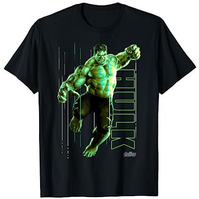 Marvel Avengers: Infinity War The Hulk Springen Schlagen T-Shirt