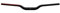 Spank Spoon 35 mm, Rise 40 mm Fahrradlenker, Schwarz/Rot, 800 mm